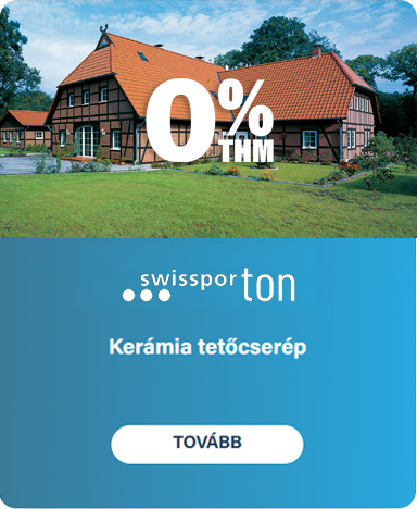 SwissporTON kerámia tetőcserép