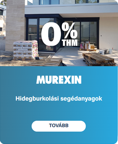 Murexin hidegburkolási segédanyagok
