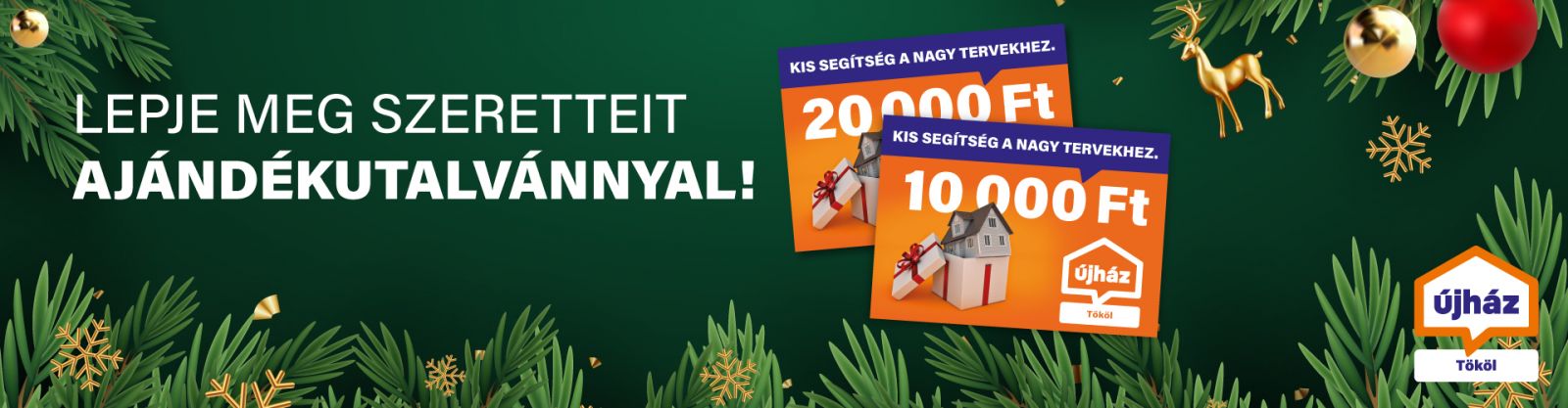 Általános, összes termékünkre felhasználható ajándékutalvány