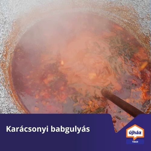 Karácsonyi babgulyás