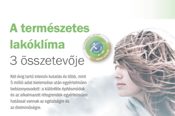 A természetes lakóklíma 3 összetevője