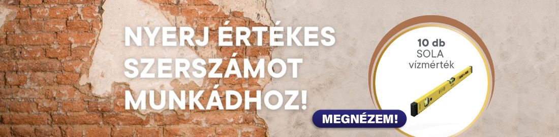 Kattints és nyerj értékes szerszámot munkádhoz!