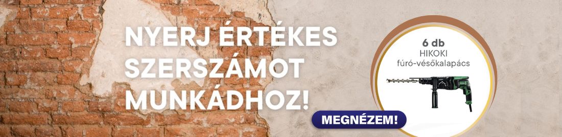 Kattints és nyerj értékes szerszámot munkádhoz!