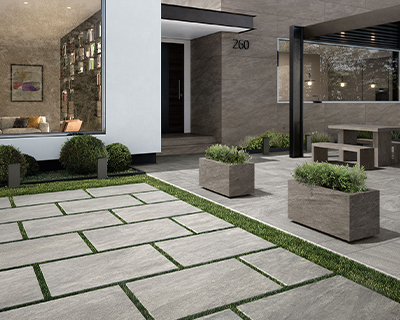 Novabell Norgestone Light Grey kő hatású padlólap