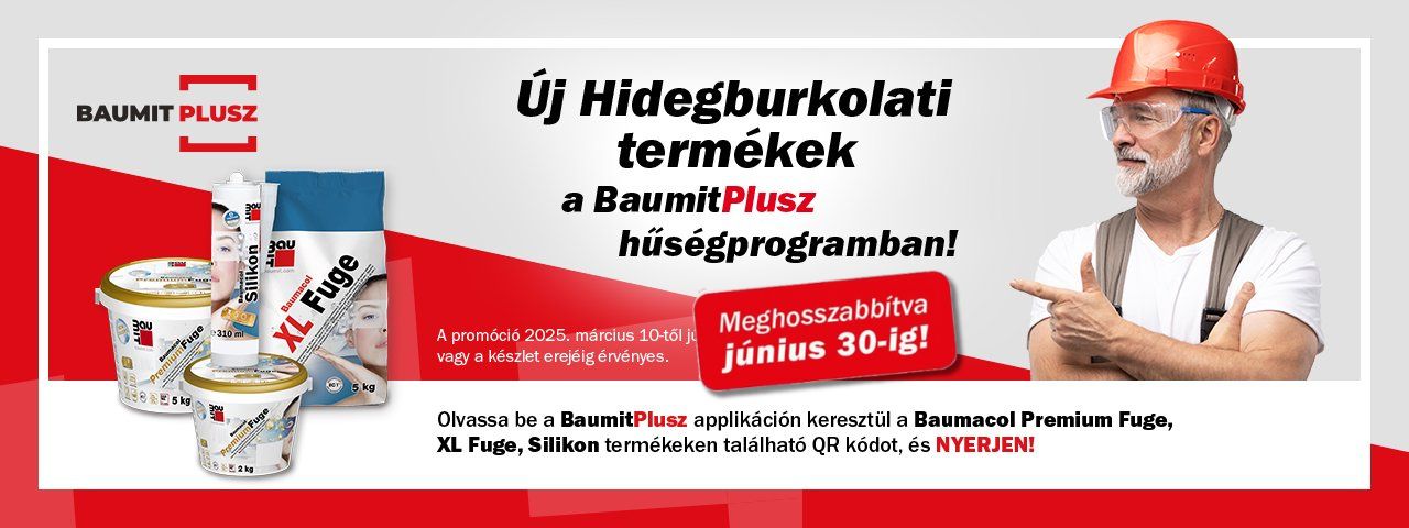 Baumit Plusz Hűségprogram