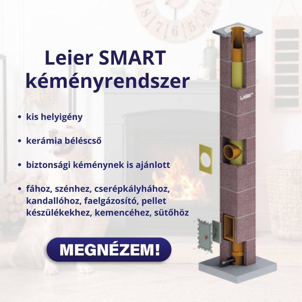 Leier SMART kéményrendszer vásárlása