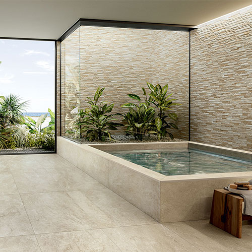 Brickup, kültéri kerítésekre, homlokzatokra de akár beltéren médiafal mögé is ajánlott 3D hatású falilap.