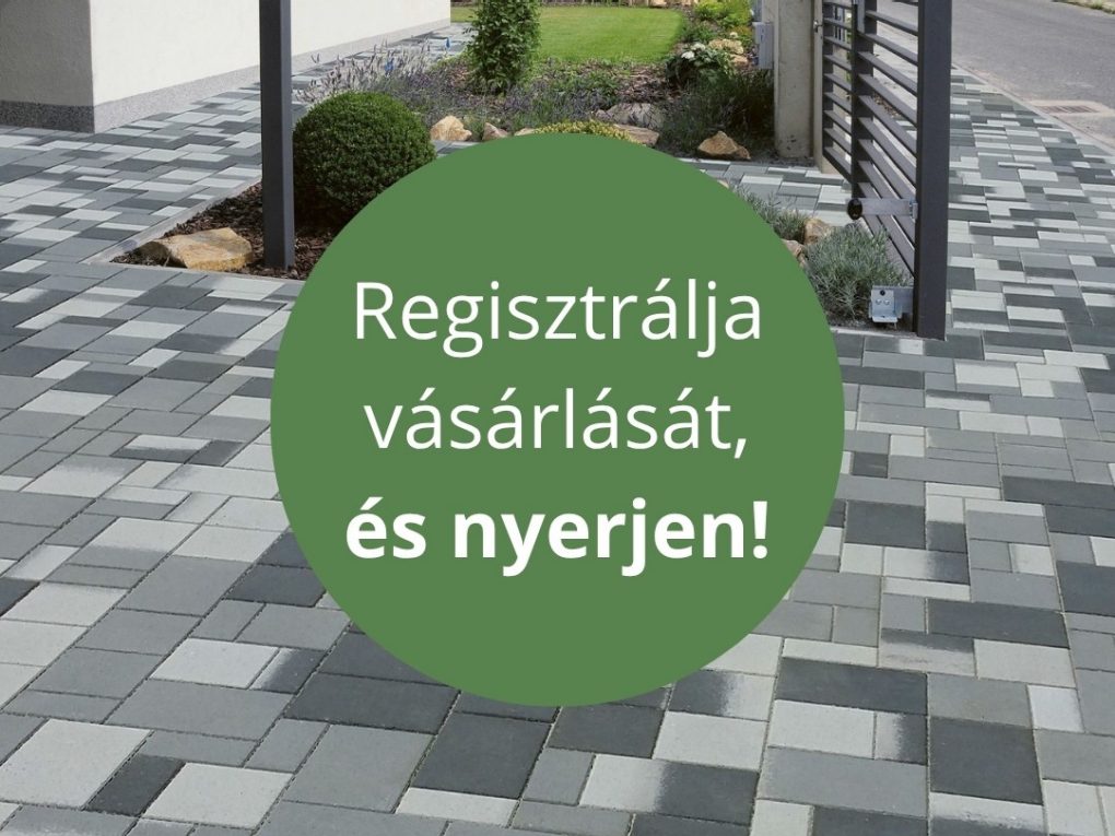 Regisztrálja vásárlását, és nyerjen!