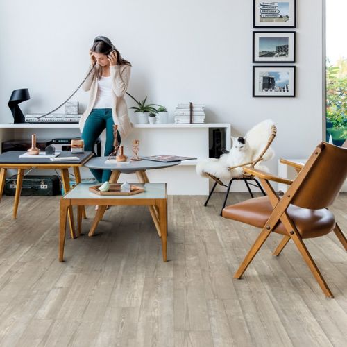 Quick-Step Unilin AVMPU40074 Vinyl padló, Morning mist pine, 6 mm, 1 sávos (1,873 m2/doboz)
