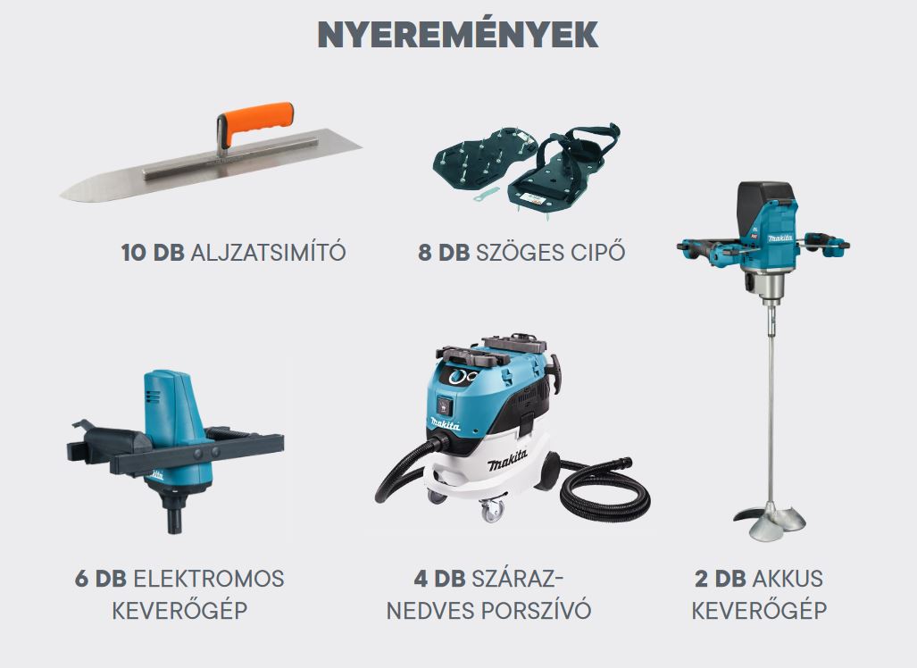 Cemix nyeremények