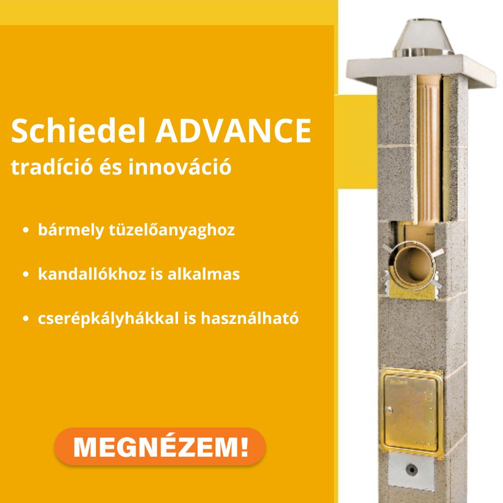 Schiedel ADVANCE kéményrendszer vásárlása