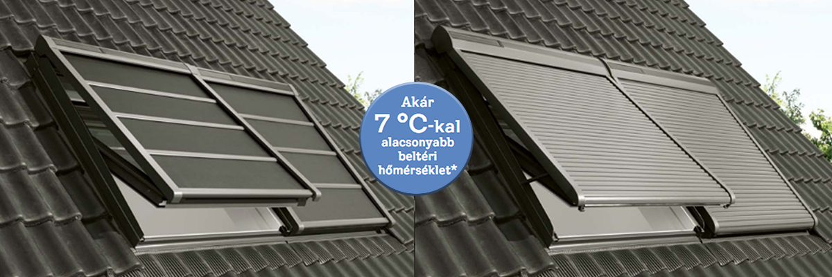 VELUX redőnyök 20% kedvezménnyel!
