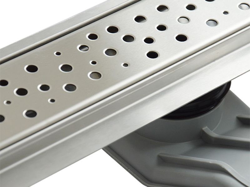 W-Drain zuhanyfolyóka, Dots mintázatú ráccsal