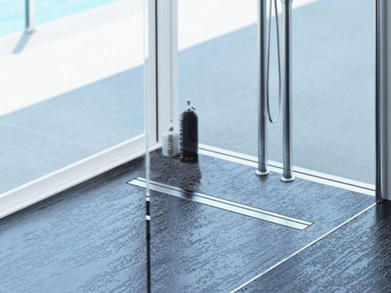 ACO Showerstep lejtésképző profilok