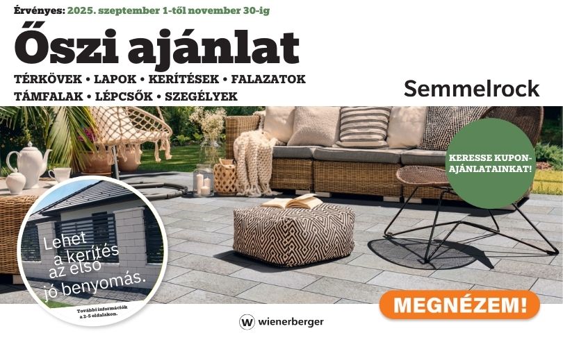 Semmelrock őszi ajánlat 2025