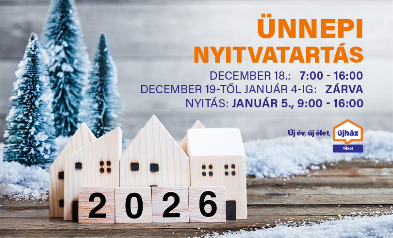 Ünnepi nyitvatartás 2025