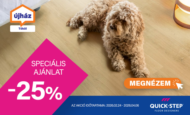 Unilin - Quick-step akció 2026.02.24-04.06.