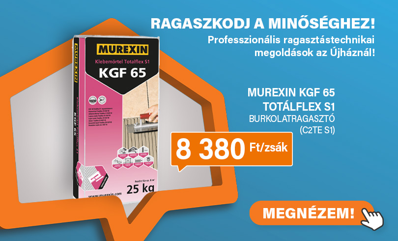 Murexin KGF 65 Totálflex S1 Ragasztóhabarcs (C2TES1) 25 kg